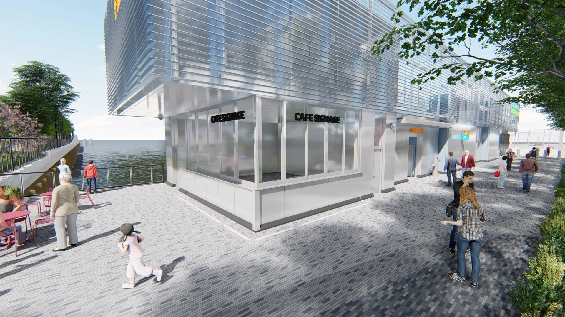 Pier 97 Comfort Station — Toshiko Mori